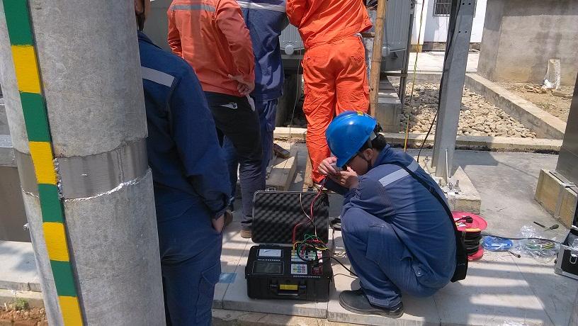 华电高科为南宁上林供电公司提供现场指导02 华电高科为南宁上林供电公司提供现场指导02